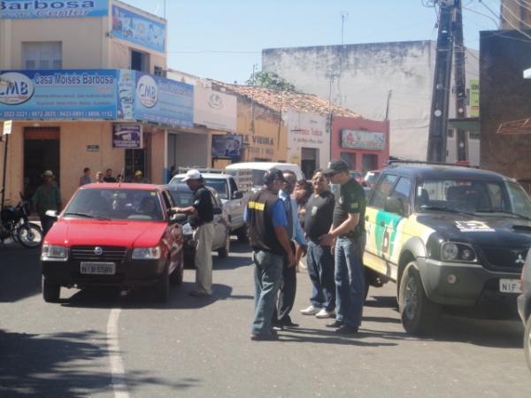 Blitz de tr&acirc;nsito em Floriano(Imagem:Florianonews)