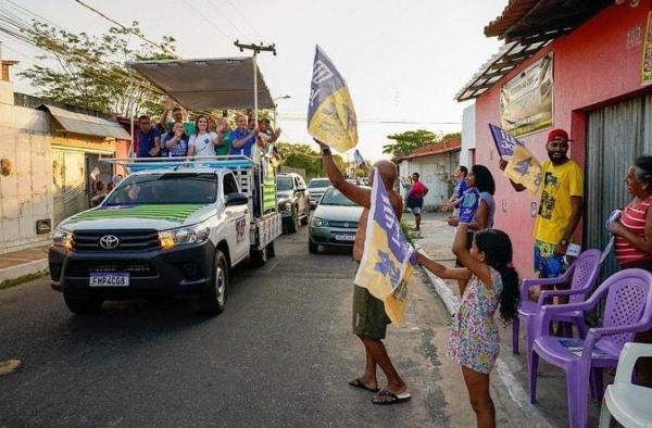 Sílvio Mendes e Iracema Portella fazem carreatas em Teresina e no interior