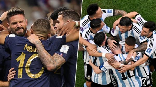 França x Argentina na grande final da Copa do Mundo do Catar