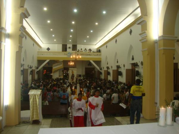 Chegada na catedral(Imagem:reda&ccedil;&atilde;o)