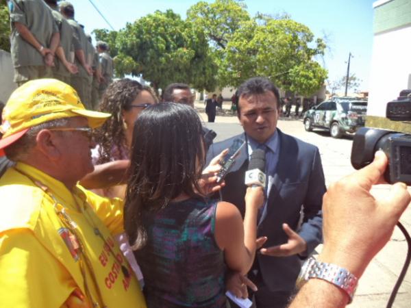 F&aacute;bio Abreu em Floriano(Imagem:FlorianoNews)