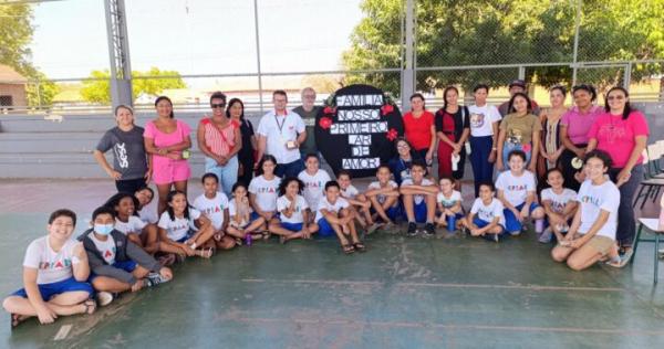 Alunos do Sesc Ler Piripiri participam de ações com tema "Família e Escola"