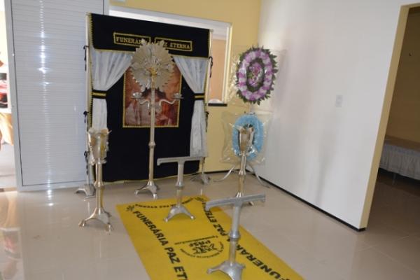 Funer&aacute;ria Paz Eterna inaugura novas instala&ccedil;&otilde;es na cidade de Guadalupe.(Imagem:Francinaldo Silva)