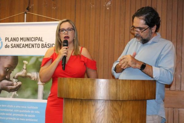 Bar&atilde;o de Graja&uacute; recebe Plano Municipal de Saneamento B&aacute;sico.(Imagem:Bar&atilde;o de Graja&uacute; recebe Plano Municipal de Saneamen)