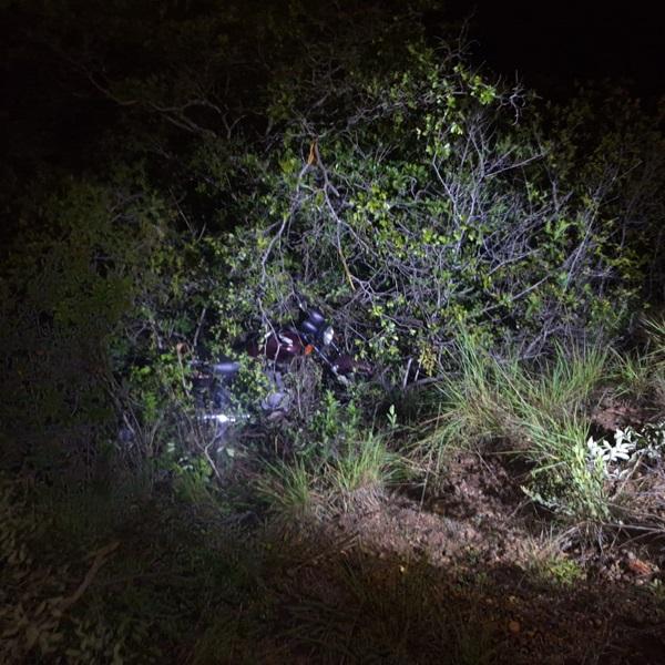 Polícia Militar recupera motocicleta furtada em área de matagal em Floriano