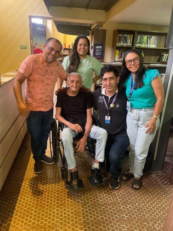 Sesc Caixeiral recebe visita do dramaturgo Benjamim Santos em celebração à memória do Centro Cultural(Imagem:Divulgação)