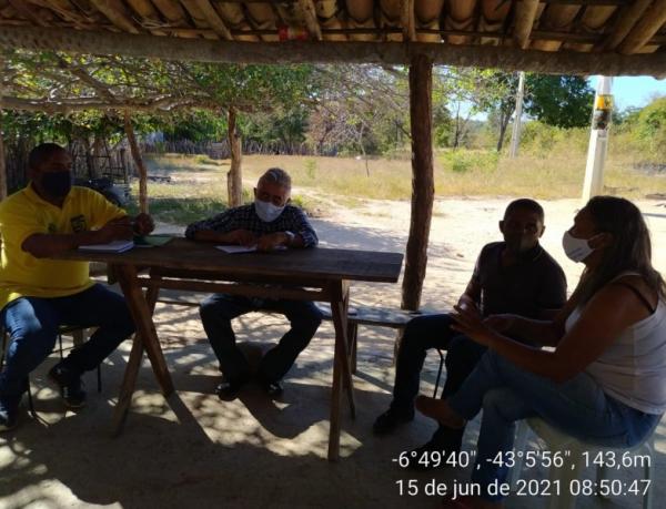 Desenvolvimento Rural faz diagn&oacute;sticos de demandas na zona rural de Floriano(Imagem:SECOM)
