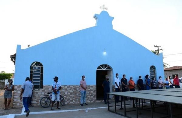Alvorada festiva d&aacute; in&iacute;cio ao festejo de Nossa Senhora da Guia(Imagem:Reprodu&ccedil;&atilde;o)