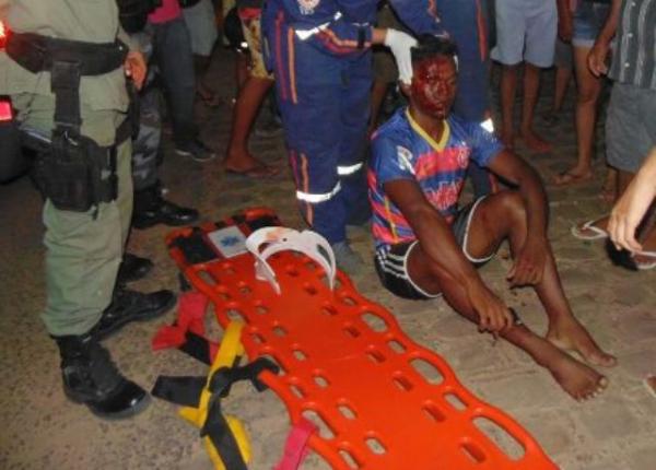 V&iacute;tima do acidente (Imagem: Piauinoticias)