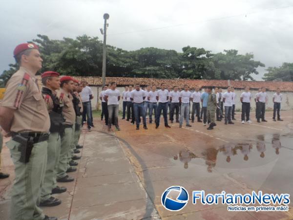 3&ordm; BPM inicia Curso de Forma&ccedil;&atilde;o de Soldados.(Imagem:FlorianoNews)