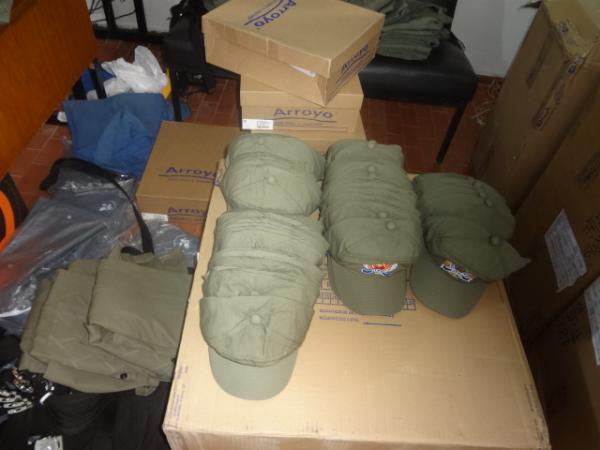 Policiais do 3&ordm; Batalh&atilde;o de Floriano recebem novo fardamento.(Imagem:FlorianoNews)