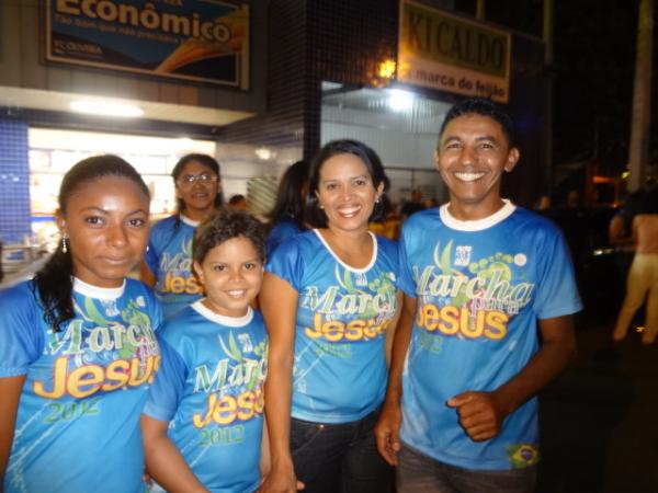 Igreja do Evangelho Quadrangular realizou 7&ordf; Marcha para Jesus.(Imagem:FlorianoNews)