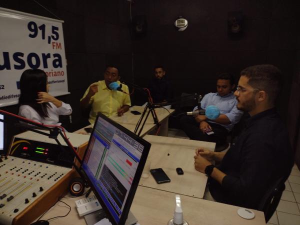 Joel Rodrigues confirma sa&iacute;da da prefeitura para concorrer ao Senado Federal.(Imagem:FlorianoNews)