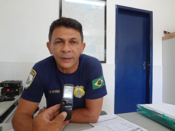 B. Oliveira, Inspetor da PRF.(Imagem:FlorianoNews)