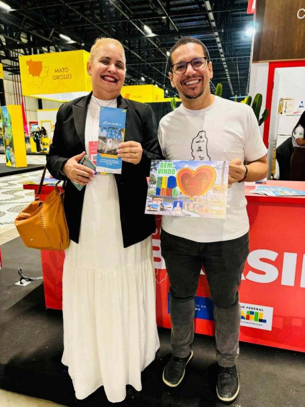 Prefeitura de Floriano marca presen&ccedil;a no Sal&atilde;o Nacional do Turismo em S&atilde;o Paulo(Imagem:Secom)