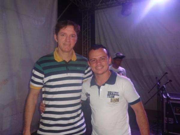 Maur&iacute;cio Miranda e Leonardo Carlos(Imagem: Waldemir Miranda)