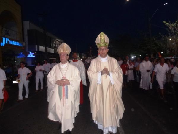 Derrubada do mastro marca encerramento dos festejos de S&atilde;o Pedro de Alc&acirc;ntara.(Imagem:FlorianoNews)
