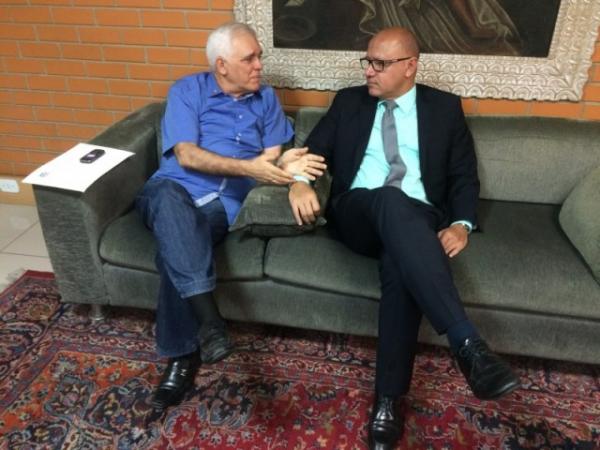 Presidente Themístocles Filho com o secretário Franzé Silva(Imagem:Alepi)