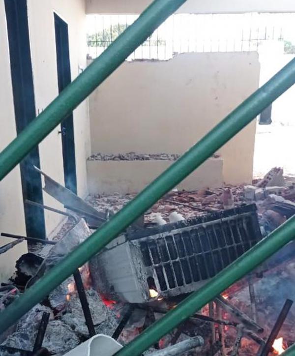 CEM ap&oacute;s rebeli&atilde;o em Teresina.(Imagem: Divulga&ccedil;&atilde;o/Ascom)