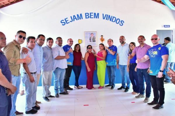Prefeitura de Floriano entrega escola do Amolar reestruturada e renomeada