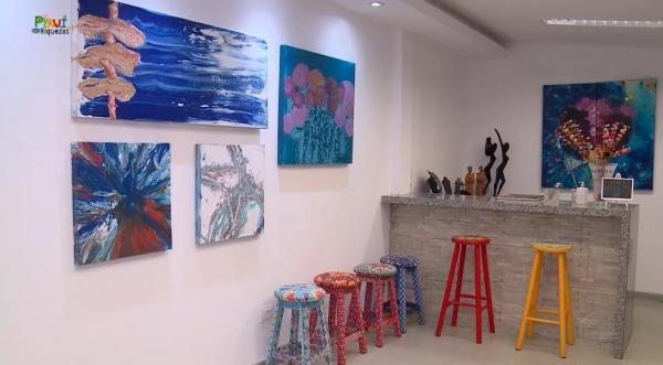  Galeria da artista (Imagem:Reprodu&ccedil;&atilde;o /TV Clube )