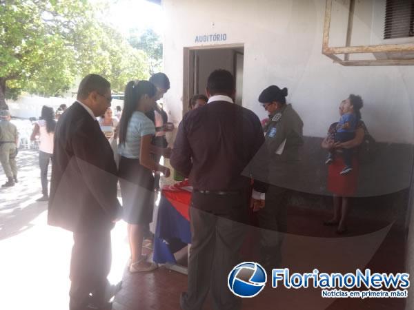 Culto evang&eacute;lico abre a programa&ccedil;&atilde;o de anivers&aacute;rio de 179 anos da Pol&iacute;cia Militar do Piau&iacute;.(Imagem:FlorianoNews)
