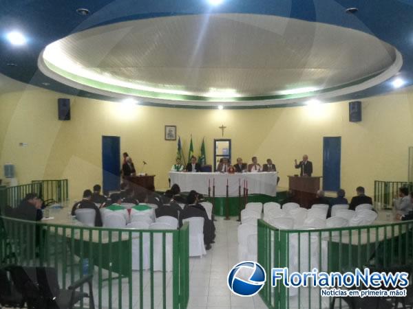 Ordem DeMolay recebe homenagem da C&acirc;mara de Floriano(Imagem:FlorianoNews)