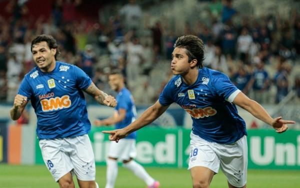 Com dois gols, Moreno se igualou a Goulart na artilharia do Brasileiro.(Imagem:Gustabo Theza/Ag&ecirc;ncia Estado)
