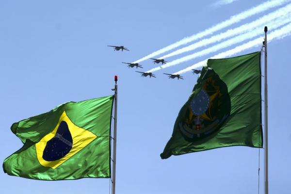 Cerim&ocirc;nia comemorativa do 7 de Setembro, no Pal&aacute;cio da Alvorada.(Imagem:Marcelo Camargo/Ag&ecirc;ncia Brasil)
