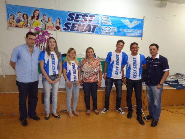 SEST/SENAT realizou aula inaugural para novas turmas do PRONATEC em Floriano