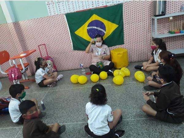 Escola Pequeno Príncipe realiza atividades em comemoração à Semana da Pátria