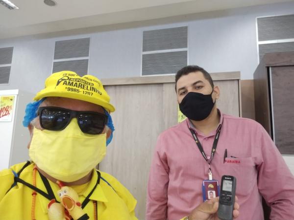 Bezerra, chefe de setor de m&oacute;veis e eletros. (Imagem:FlorianoNews)
