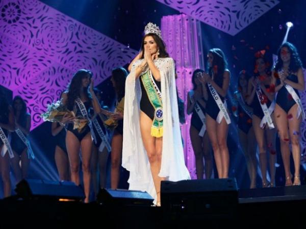 Gabriela Markus deu ao Rio Grande do Sul o 12&ordm; t&iacute;tulo de Miss Brasil.(Imagem:TV Bandeirantes/Divulga&ccedil;&atilde;o)