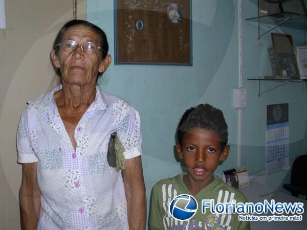 Menino que estava desaparecido &eacute; encontrado em Floriano.(Imagem:FlorianoNews)
