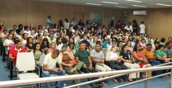 Servidores municipais participam do lançamento de fluxo para atendimento à entrega voluntária para adoção(Imagem:Secom)