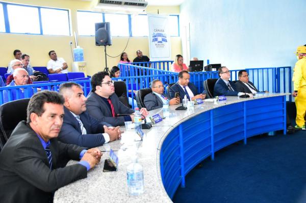  C&acirc;mara de Floriano abre o Ano Legislativo 2024 com mensagem do prefeito municipal(Imagem:CMF)