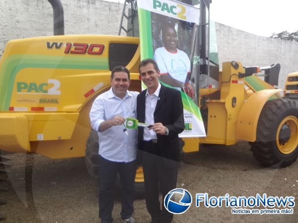 George Everson (Secret&aacute;rio de Infraestrutura) e Prefeito Gilberto J&uacute;nior(Imagem:FlorianoNews)
