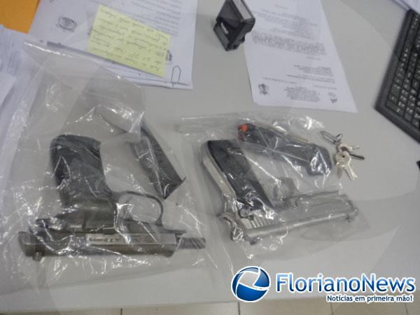 For&ccedil;a T&aacute;tica prendeu empres&aacute;rio por porte ilegal de arma e disparo em via p&uacute;blica em Floriano.(Imagem:FlorianoNews)
