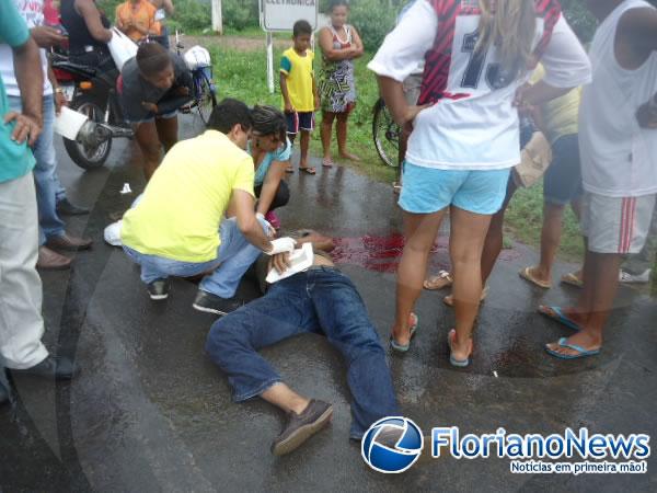 Homem morre ap&oacute;s ser atingido por trator em Floriano.(Imagem:FlorianoNews)