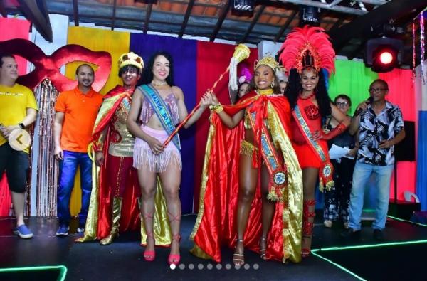 Rei e Rainha do Carnaval 2024 de Floriano s&atilde;o eleitos em noite de brilho e samba no p&eacute;(Imagem:Reprodu&ccedil;&atilde;o/Instagram)