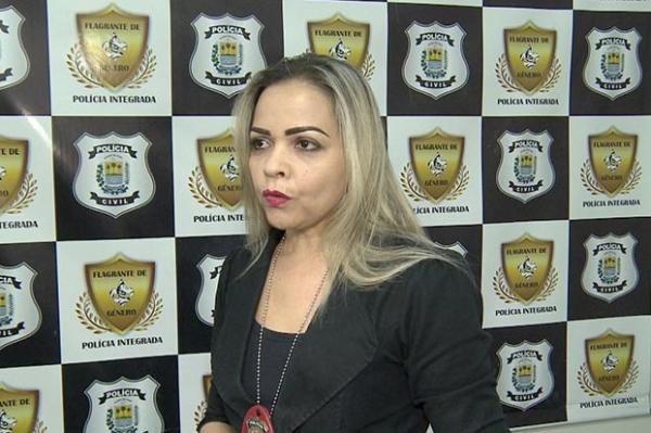 Delegada Luciv&acirc;nia Vidal(Imagem:CidadeVerde.com)