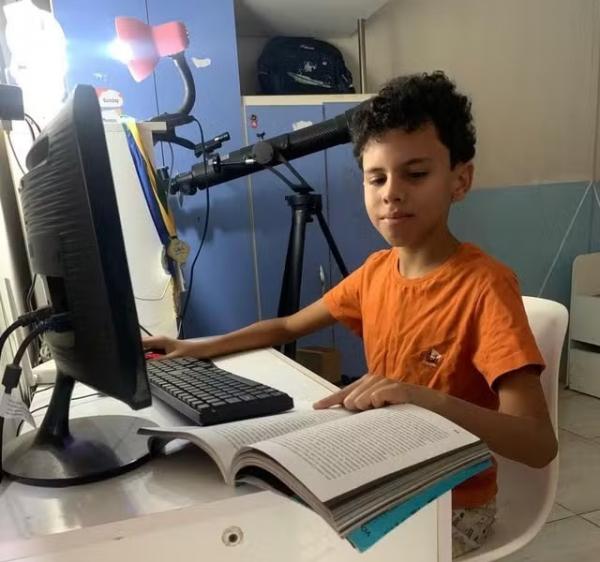 Garoto de 9 anos supera bullying e se torna 1º piauiense sócio-mirim de associação do ITA