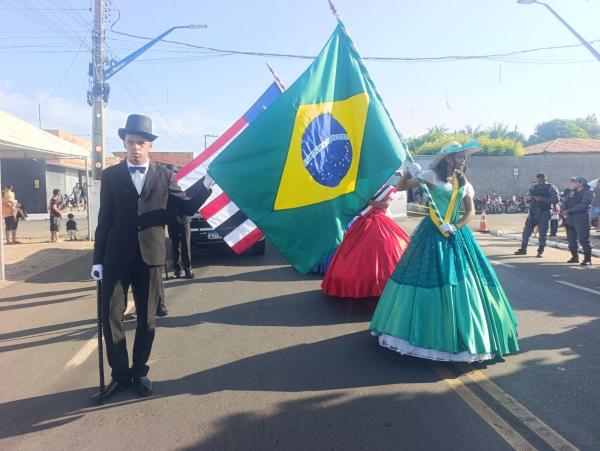 Barão de Grajaú encerra Semana da Pátria com desfile cívico e celebração à Independência do Brasil
