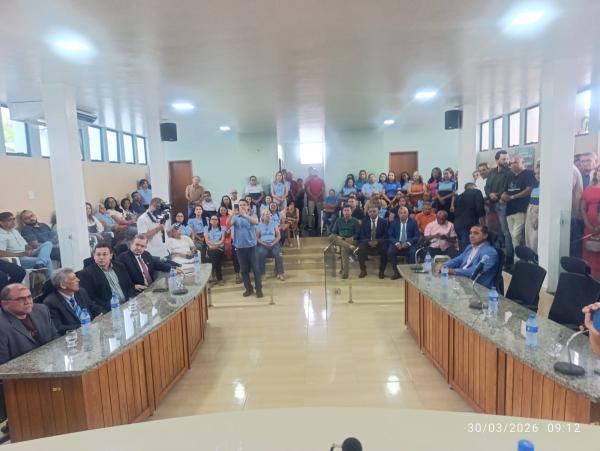Antônio Carlos Resende toma posse como prefeito de Barão de Grajaú após renúncia de Gleydson Resende(Imagem:FlorianoNews)