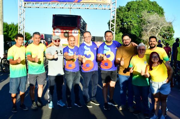 Poder Legislativo participa de ações esportivas em comemoração ao aniversário de Floriano(Imagem:CMF)