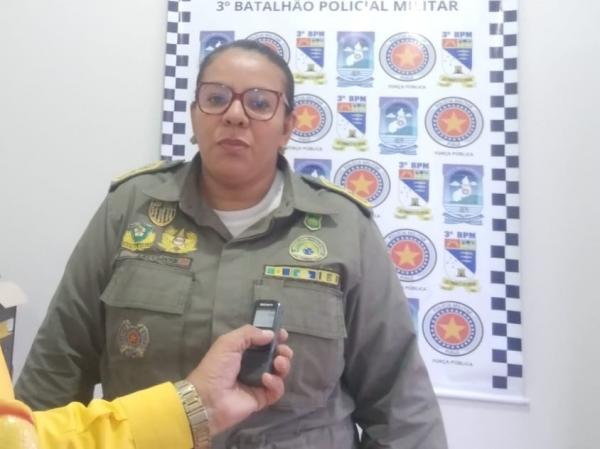 Major Leucijane orienta população sobre segurança e riscos no trânsito durante a Semana Santa