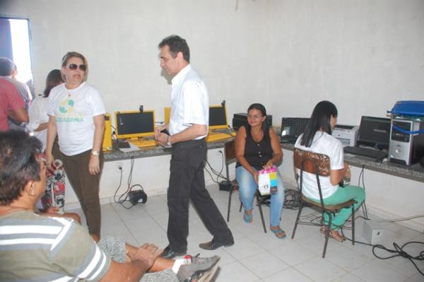 Povoado Amolar foi contemplado com A&ccedil;&atilde;o Social e Cidadania.(Imagem:Waldemir Miranda)