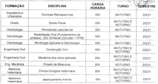 Os profissionais interessados t&ecirc;m at&eacute; o dia 04 de janeiro para o envio de curr&iacute;culo. (Imagem:Reprodu&ccedil;&atilde;o/edital)