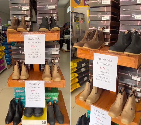 Casa do Fazendeiro lança super promoção de botas com 50% de desconto