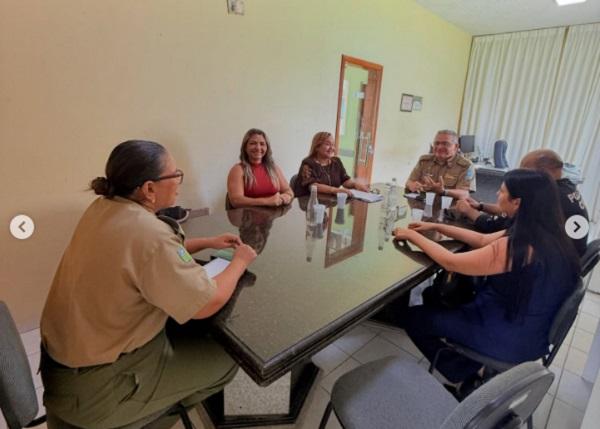 3&ordm; BPM fortalece parceria com Educa&ccedil;&atilde;o e Pol&iacute;cia Civil para a&ccedil;&otilde;es preventivas nas escolas de Floriano.(Imagem:Reprodu&ccedil;&atilde;o/Instagram)